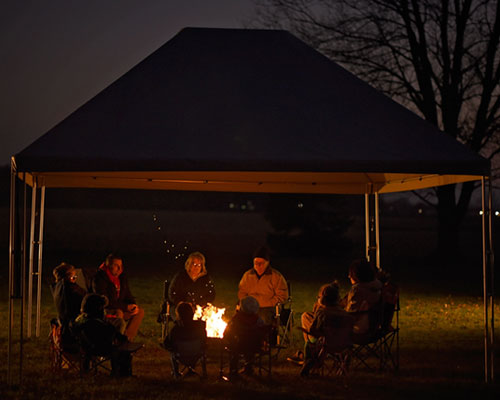 Campfire Canopy | Fire Shelter | Fire Pit Tent