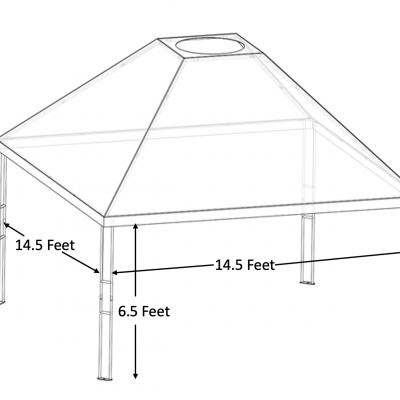 Campfire Canopy Fire Shelter 