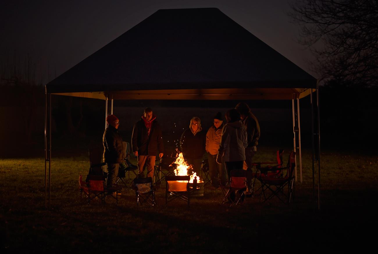Campfire shelter hot sale